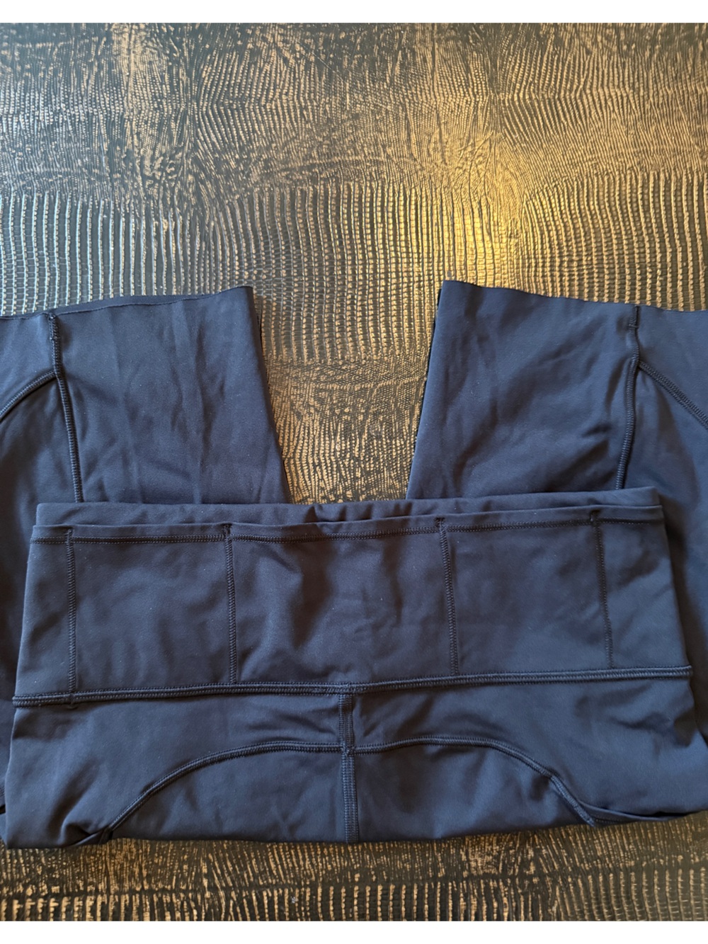 Lululemon Invigorate Everlux Black High-Rise Shorts Multi Pockets | EUC - Picture 5 of 5